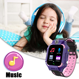 Kids Smart Watch Music HD Touch Screen Sports Smartwatch Games Two-Way Call Camera Alarm Clock