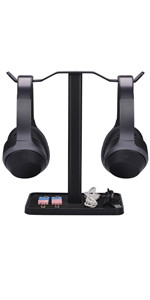 dual headphone stand