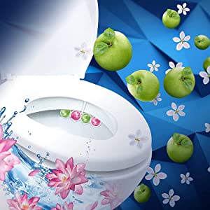 rim bloc, toilet, bowl, apple