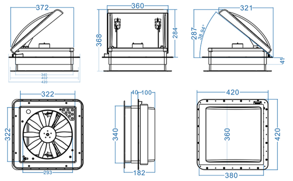 rv vent fan