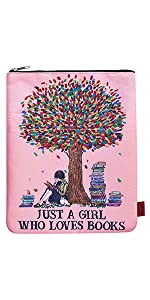Just A Girl Who Loves Books Book Sleeve