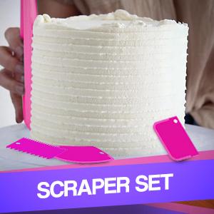 cake scraper set