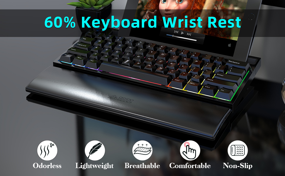 60 percent wrist rest