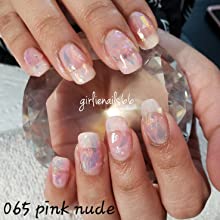 nude gel nail polish