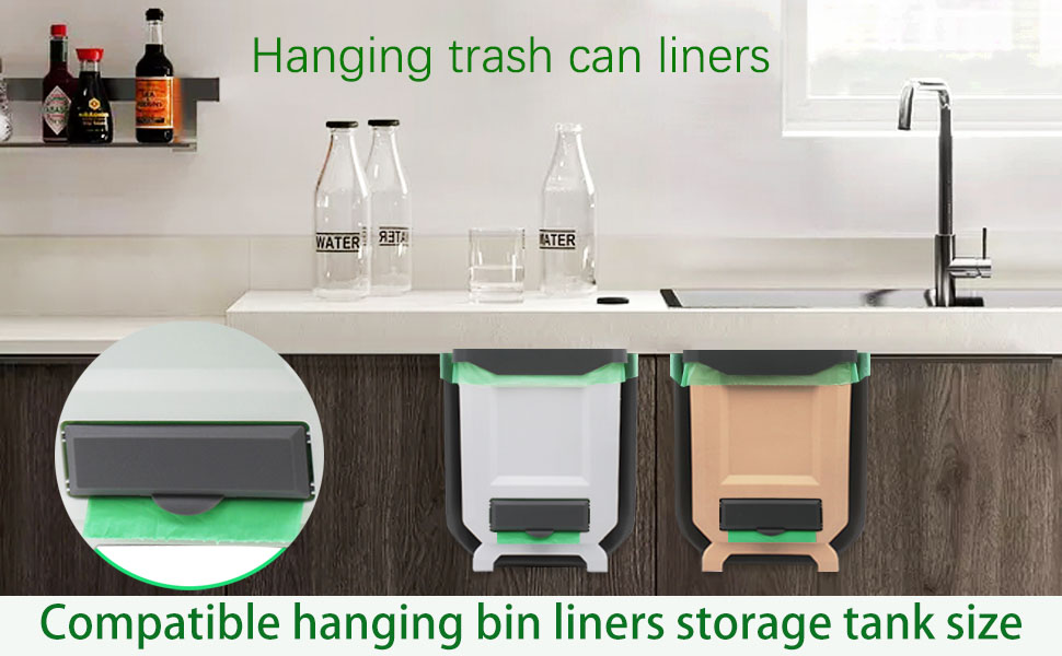 hanging bin liners