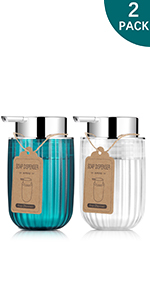 Boperzi 2 Pack Hand Soap Dispenser