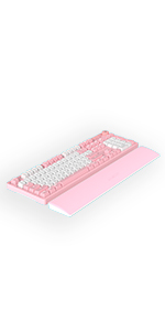 pink wrist rest