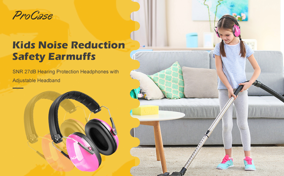 kids noise reduction safety earmuffs