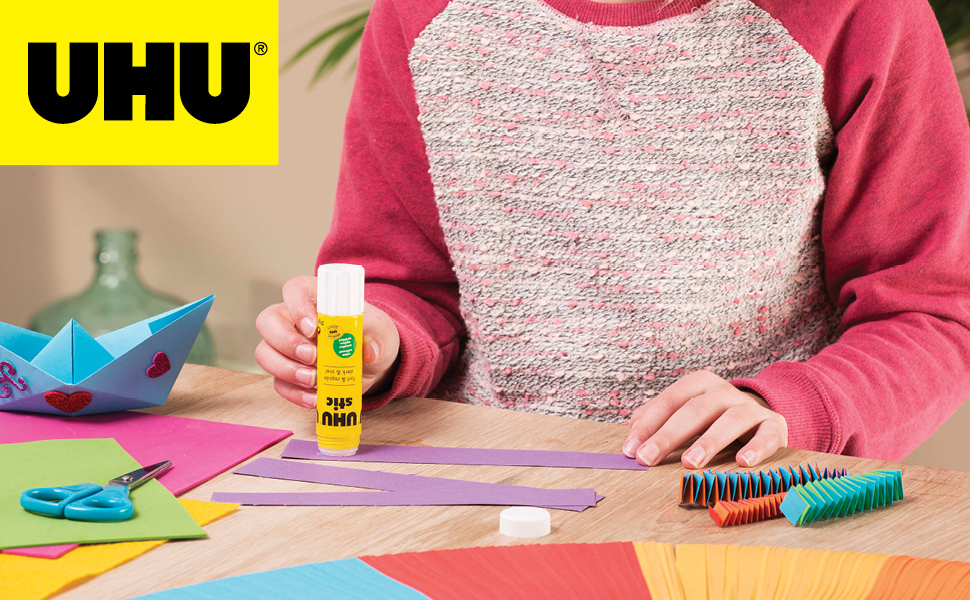 UHU, Stic, Glue Stic, Kids, Children, Craft, Creativity, Safe, Non-Toxic