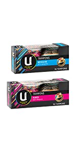 u by kotex, ubk, tampons, Tampons, tampons regular, tampons super, period protection, slim tampons