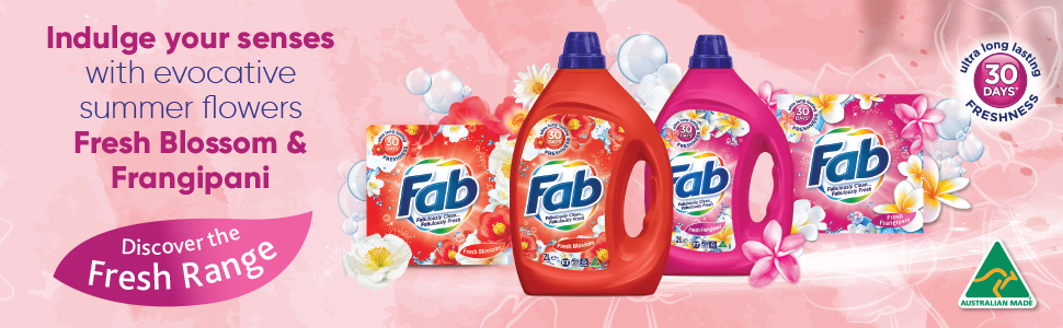 Fab,Fragrance detergent,long lasting,30days,Freshness,laundry,liquid detergent,powder detergent