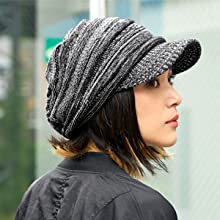 Very cute style for summer winter fall autumn spring uv protection bill cap visor beanie for mom