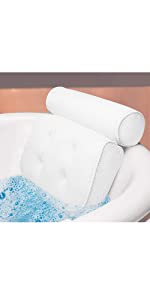 InMalla Bath Pillow Bathtub Pillow with 6 Anti-Slip Suction Cups