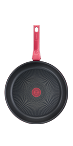 Daily Chef Red Frypan 28 cm Topshot