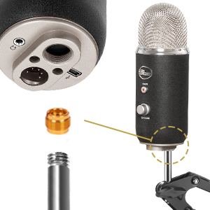 Blue yeti microphone boom arm