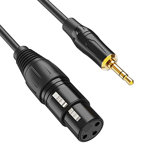 3.5mm to xlr cable