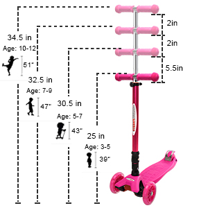 ChromeWheels Scooters for Kids