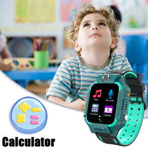 Touch Boys Girls Smart Watch with Calling SOS 7 Games Music Player for Birthday Wrist Watch 3-12