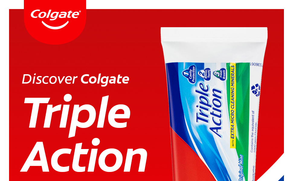 Colgate Triple Action Toothpaste