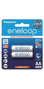 AA Eneloop Rechargeable Batteries 