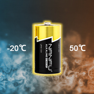NANFU Alkaline C Cell Batteries