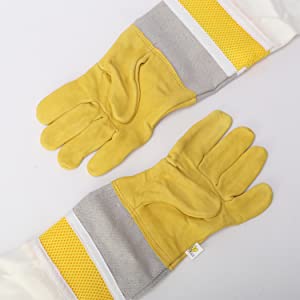 Goat Leather Beekeeping Gloves