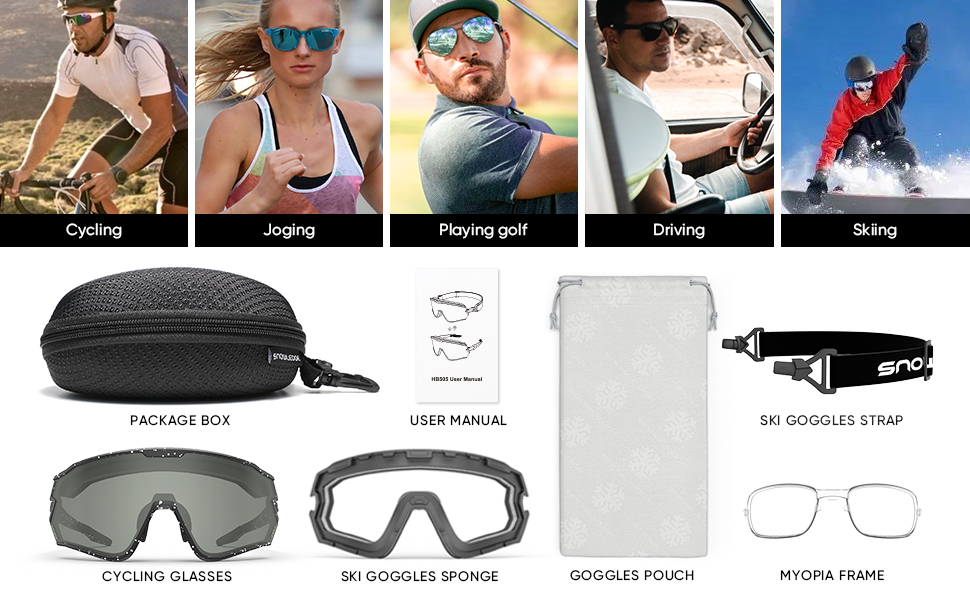 cycling goggles