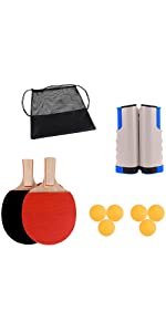 InMalla Instant Table Tennis Rackets Kit