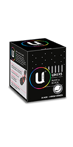 ubk, ubykotex, liners, liner, black liners, pantyliner, thin liners