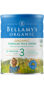 Bellamy's Organic Step 3 Toddler Milk Drink Formula 900 g