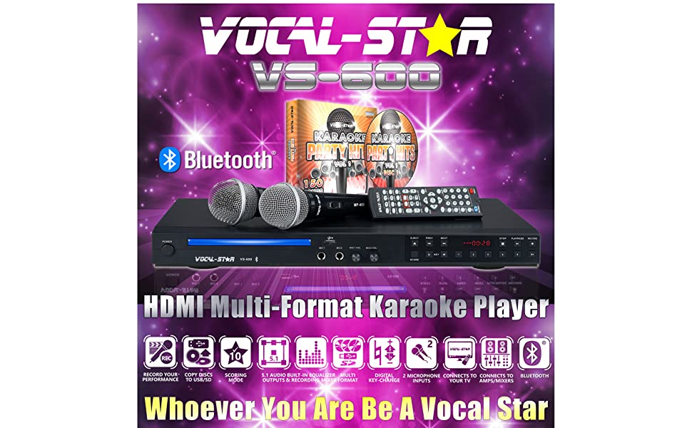 vs-600 karaoke machine