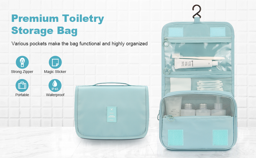 KIOLABO Toiletry Bags