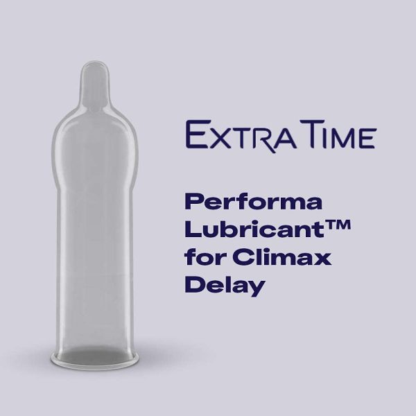 Durex Condoms - Extra Time for Extended Pleasure (10 Count - Pack of 3, Total 30)