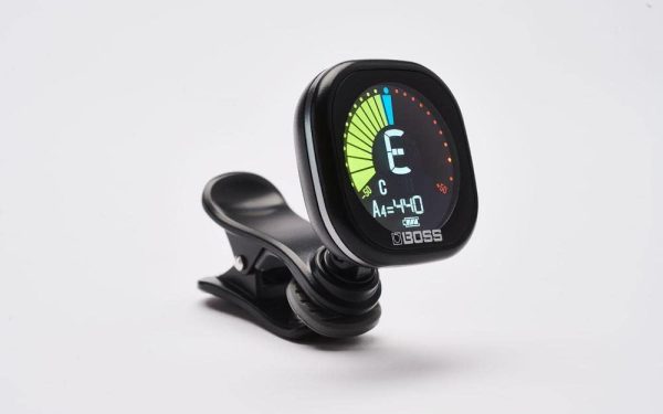 BOSS TU-05 Rechargeable Clip-On Tuner Black