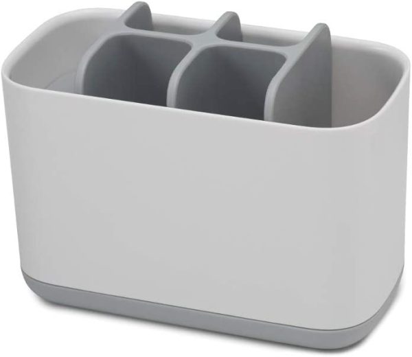 Joseph Joseph EasyStore Toothbrush Caddy Large - Grey/White