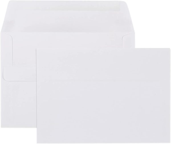 Self Seal Plain Face Envelope Box of 500, C6 White