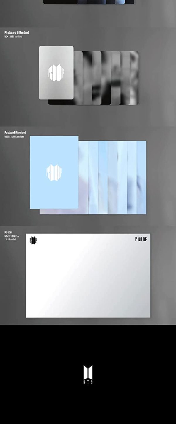 BTS Proof Anthology Album SET(Standard+Compact) Edition Contents+Poster+1p Folding Poster On Pack+Tracking Sealed - Image 9