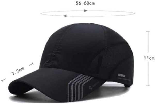 Croogo Quick Drying Sun Hat UPF 50+ Baseball Cap Summer UV Protection Outdoor Cap Men Women Sport Cap Hat - Image 7