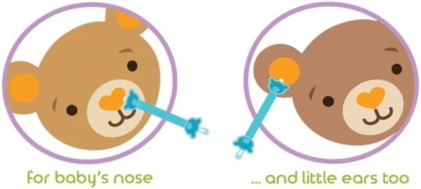 oogiebear - Nose and Ear Gadget. Safe, Easy Nasal Booger and Ear Cleaner for Newborns and Infants. Dual Earwax and Snot Remover. - Image 9