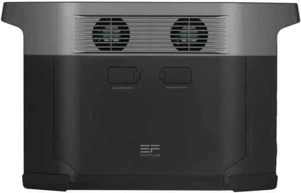 EcoFlow Delta Max Power Station with Max 2400W AC Output and 2KWh, Black - Image 2