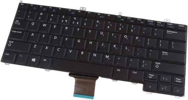 Keyboard for Latitude 12 7000 E7240 E7440 E7420 - US/Mini Enter Key - Image 5