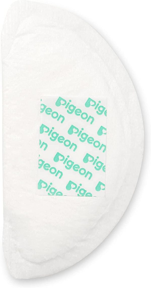 Pigeon ComfyFeel Breast Pads with Aloe Vera Extract, Ultra-Soft & Super Absorbent, 50 Pcs White - Image 2