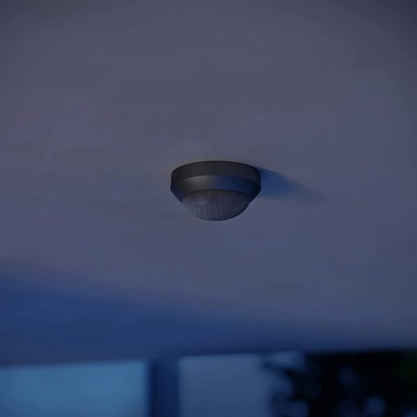 Motion Detector is 360-3 Black, 2000 W Capacity, 360?? PIR Sensor, 12 m Range, LED Suitable, Ceiling Mounting - Image 5