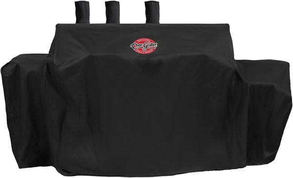 Char-Griller 8080 Dual Fuel Grill Cover, Black - Image 7