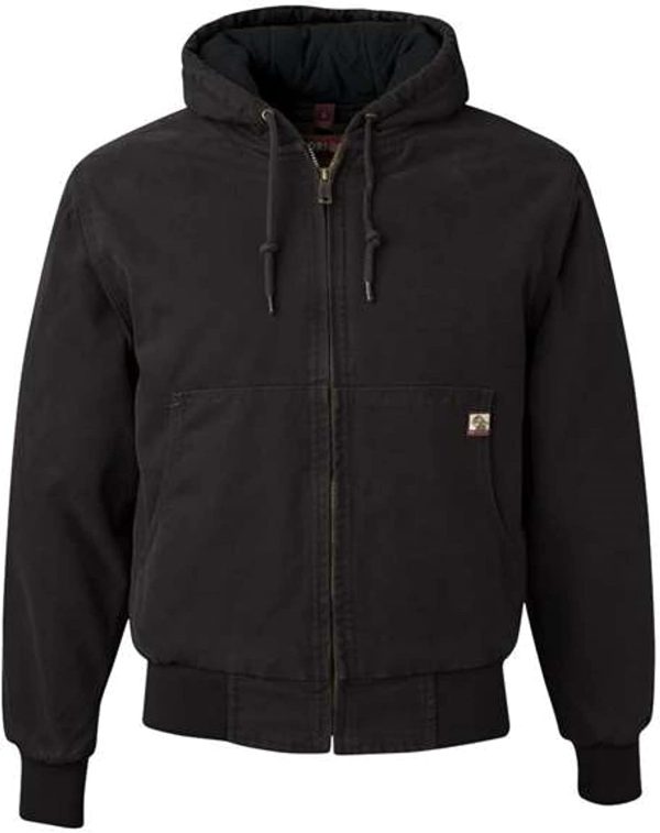 DRI Duck Men's 5020 Cheyenne Hooded Work Jacket - Image 2