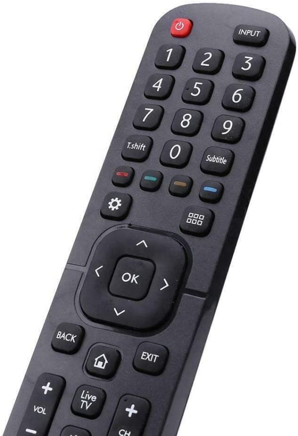 Remote Control Compatible for Hisense EN2B27 Smart LED TV 40K321UW, 50K321UW, 55K321UW, 58K321UW, 58K322UW, 65K321UW, 58K700UWD, 65K700UWD, 75K700UWD, 55K720UW, 65K720UW, 32K3110W, 40K3110PW, 50K3110PW, 55K3110PW, 65K3110PW, 40K3300UW, 50K3300UW, 55K3300UW, 65K3300UW, 50M7000UW, 55M7000UW, 65M7000UW, 70M7000UW, 75M7000UWD, 40K321UWT, 50K321UWT, 55K321UWT, 58K321UWT, 65K321UW, 58K322UW, 58K700UWD, 65K700UWD, 75K700UWD, 55K720UWG, 65K720UWG, 32K3110W, 40K3110PW, 50K3110PW, - Image 3