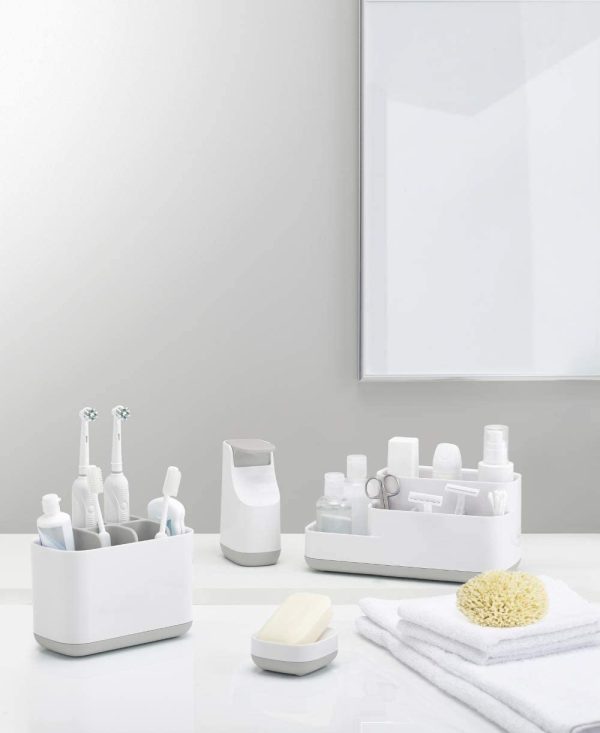 Joseph Joseph EasyStore Bathroom Caddy - Grey/White - Image 2