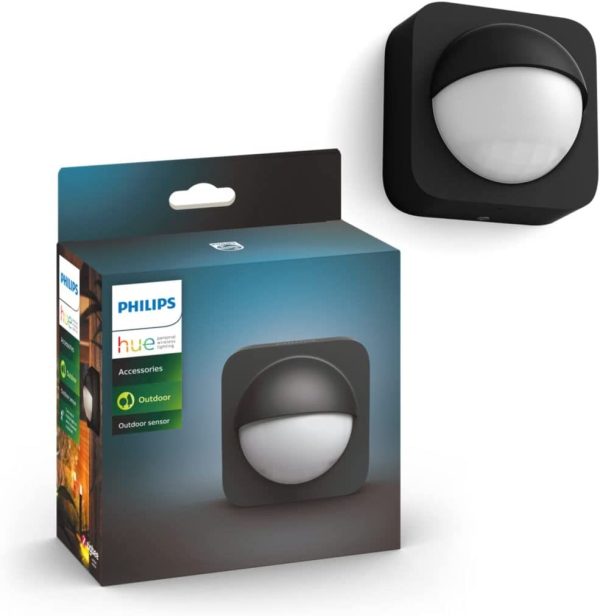 Philips Hue New Outdoor Motion Sensor. Smart Lighting Accessory for Outdoor Light - Image 2