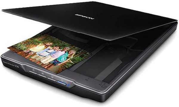 Perfection V39 USB Flatbed Colour Photo A4 LED Scanner 4800DPI w/Warranty P/N:B11B232501 (Renewed)