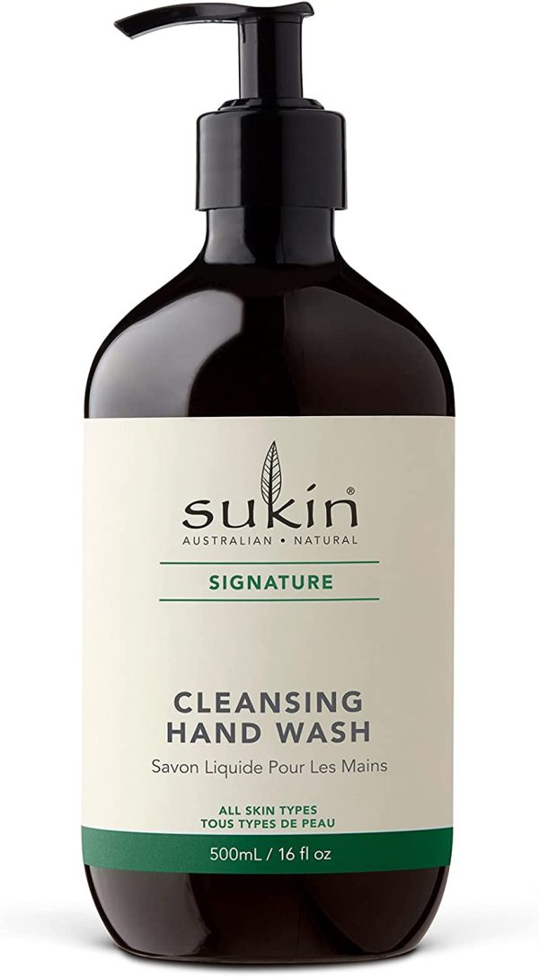 Sukin Signature Cleansing Hand Wash, 500 ml - Image 4